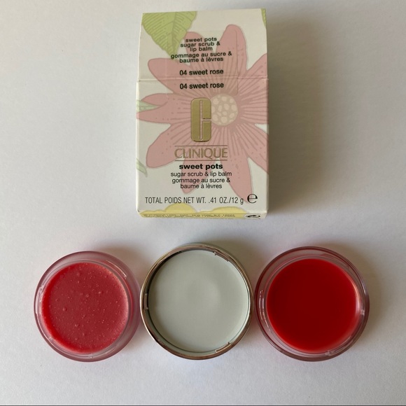 Clinique Other - Clinique Sweet Pots Sugar Scrub & Lip Balm